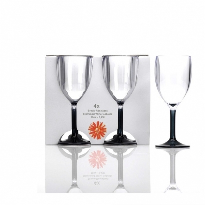 Stemmed Wine Goblets 4 pack